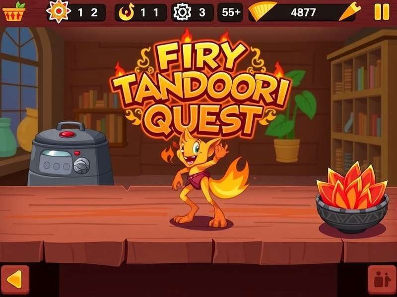 Fiery Tandoori Quest Gameplay Screenshot